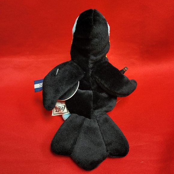 Coca Cola Toolu the Toucan Honduras Bean Bag Plush Beanie 1999 - Picture 5 of 12